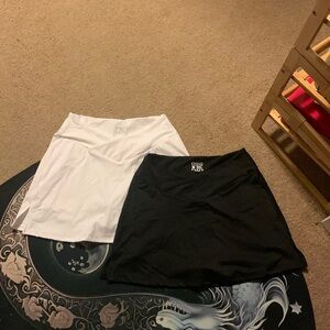 2 pair sporty skort set